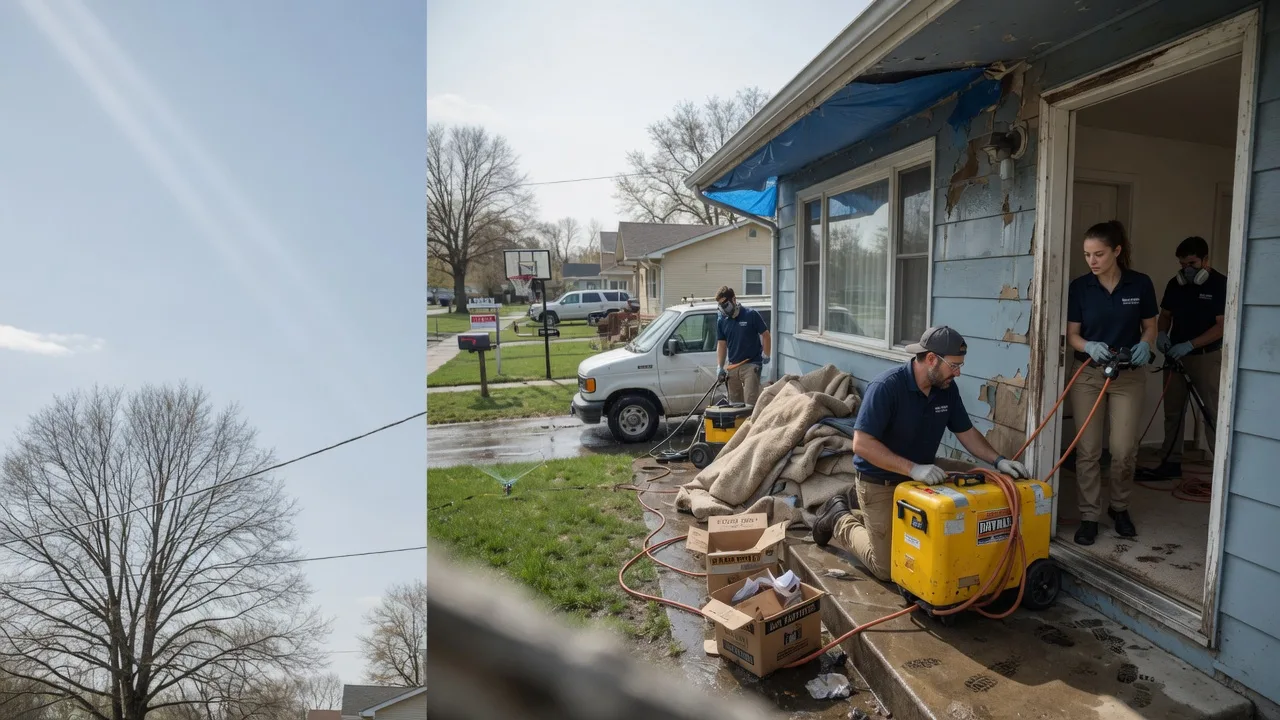 Basement Flood Cleanup in Englewood, KS near me
